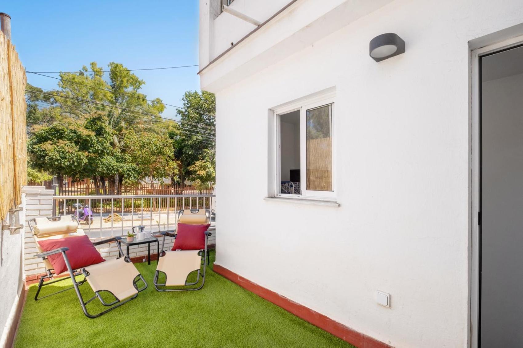Apartamento En La Playa Con Terraza Μάλαγα Εξωτερικό φωτογραφία